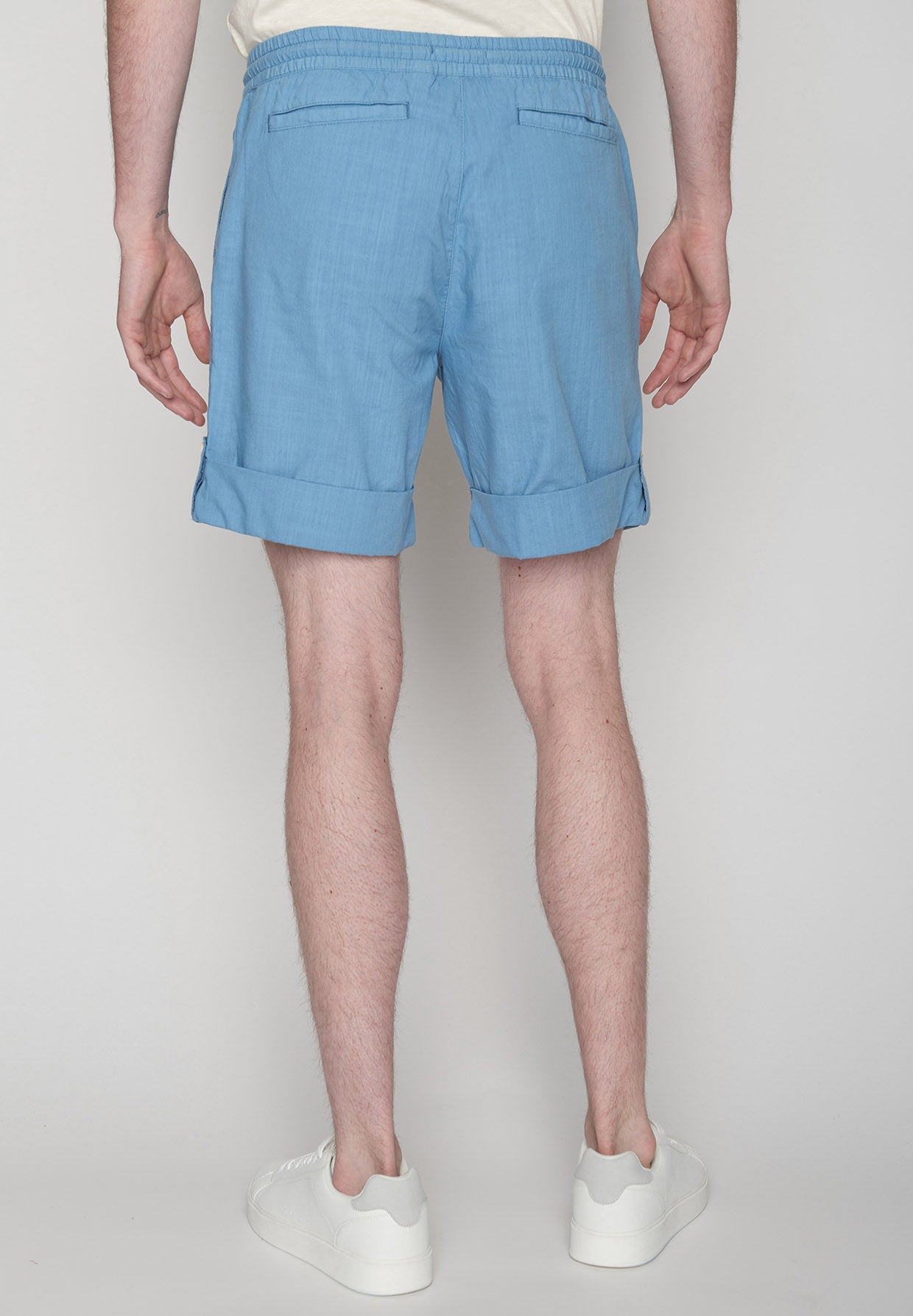 Lagoon: Sommerliche Hose aus Bio-Baumwolle für Herren [10023]