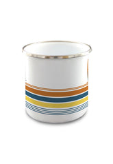 Weiß:  Praktische Emaille-Tasse für Unisex [10065]
