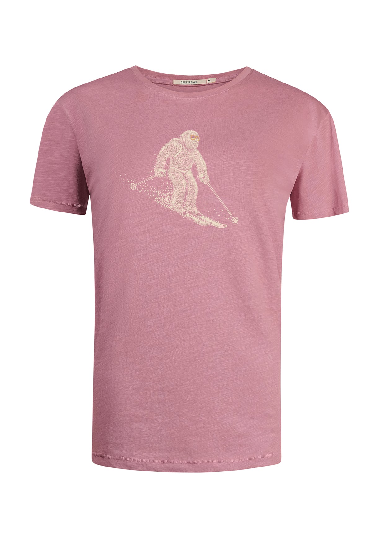 Old Rose: Sportliches T-Shirt aus Bio-Baumwolle für Herren [10174]