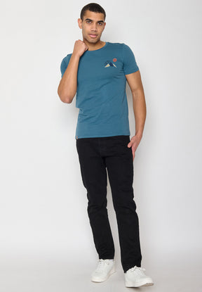 Blue Stone: Sportliches T-Shirt aus Bio-Baumwolle für Herren [10185]