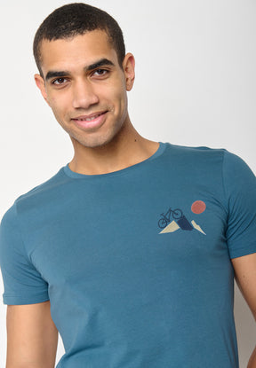 Blue Stone: Sportliches T-Shirt aus Bio-Baumwolle für Herren [10186]