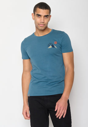 Blue Stone: Sportliches T-Shirt aus Bio-Baumwolle für Herren [10188]