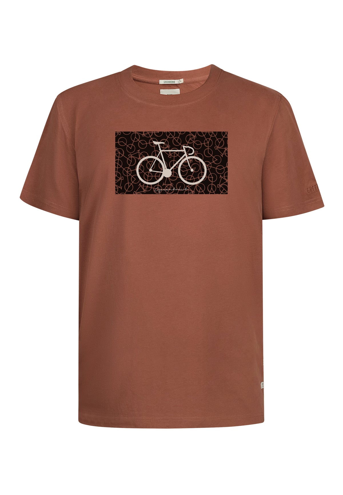 Nutmeg: Lässiges Oversize-T-Shirt aus Bio-Baumwolle für Herren [10216]