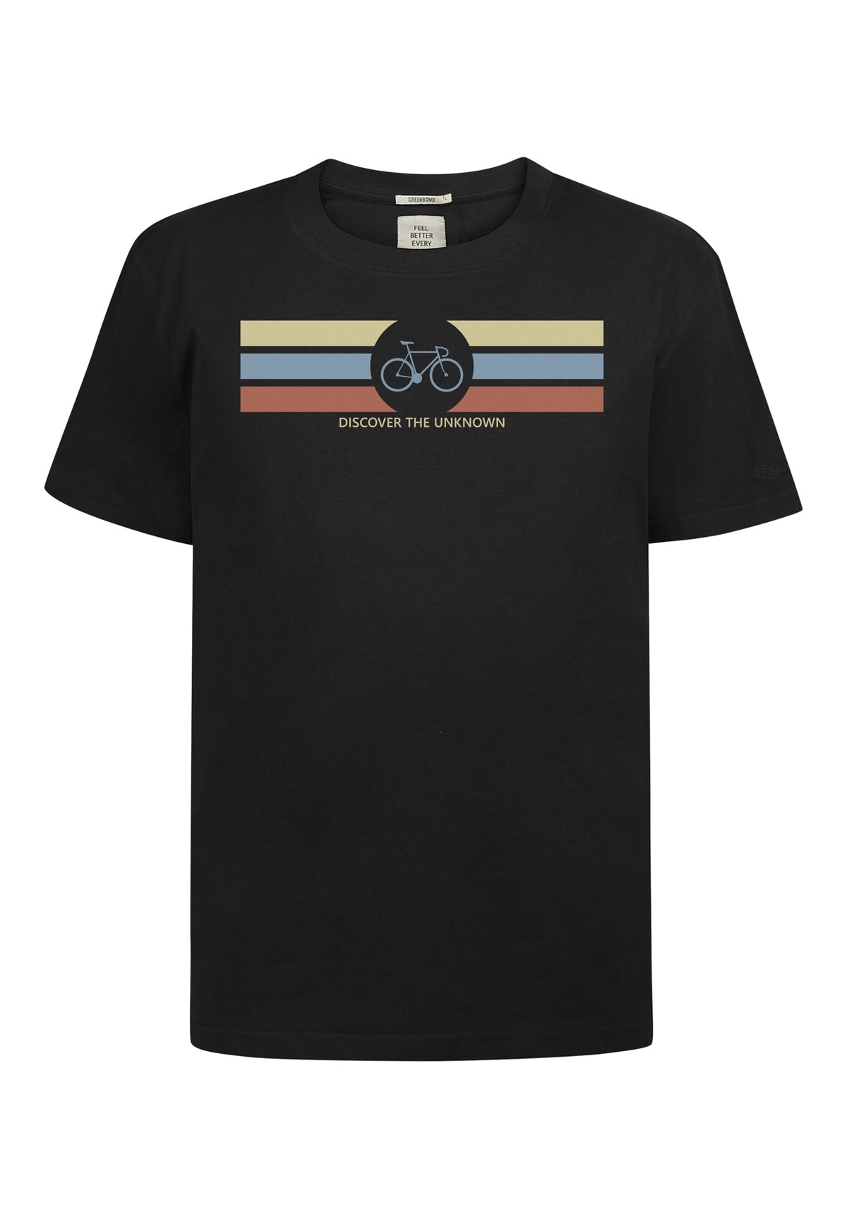 Black: Lässiges Oversize-T-Shirt aus Bio-Baumwolle für Herren [10240]