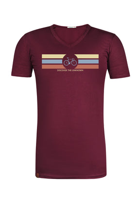 Velvet Rain: Lässiges T-Shirt aus Bio-Baumwolle für Herren [10249]