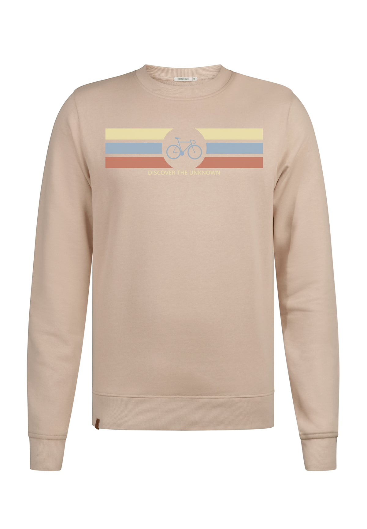 Latte: Gemütliches Sweatshirt aus Bio-Baumwolle für Herren [10264]