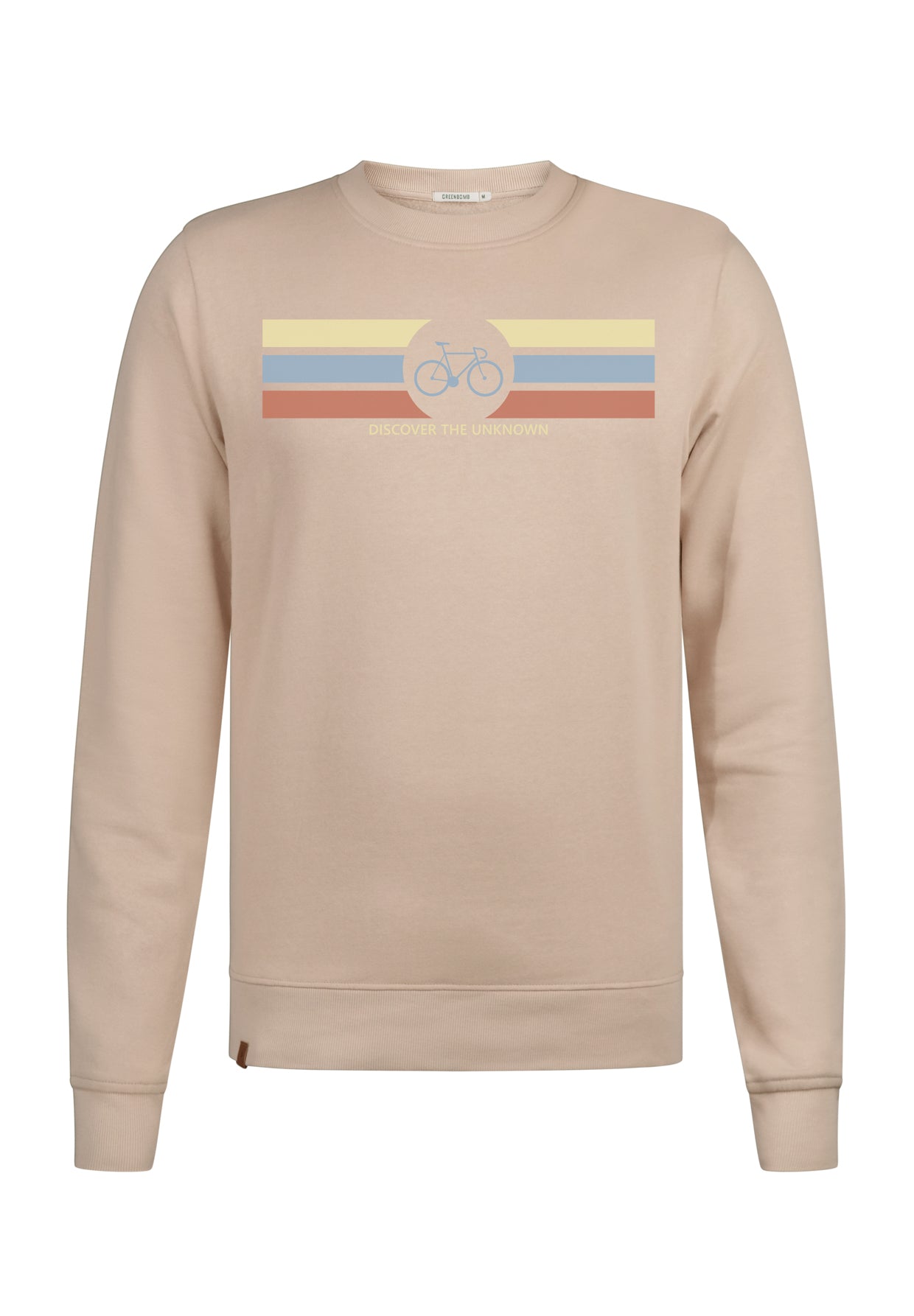 Latte: Gemütliches Sweatshirt aus Bio-Baumwolle für Herren [10264]