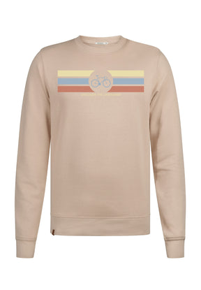 Latte: Gemütliches Sweatshirt aus Bio-Baumwolle für Herren [10264]