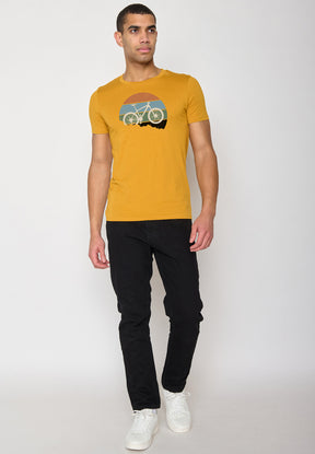 Ochre: Sportliches T-Shirt aus Bio-Baumwolle für Herren [10286]