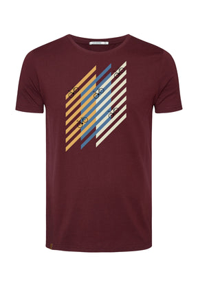 Velvet Rain: Sportliches T-Shirt aus Bio-Baumwolle für Herren [10311]