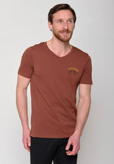 Nutmeg: Lässiges T-Shirt aus Bio-Baumwolle für Herren [10406]