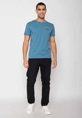 Steelblue: Lässiges T-Shirt aus Bio-Baumwoll Mix für Herren [10417]