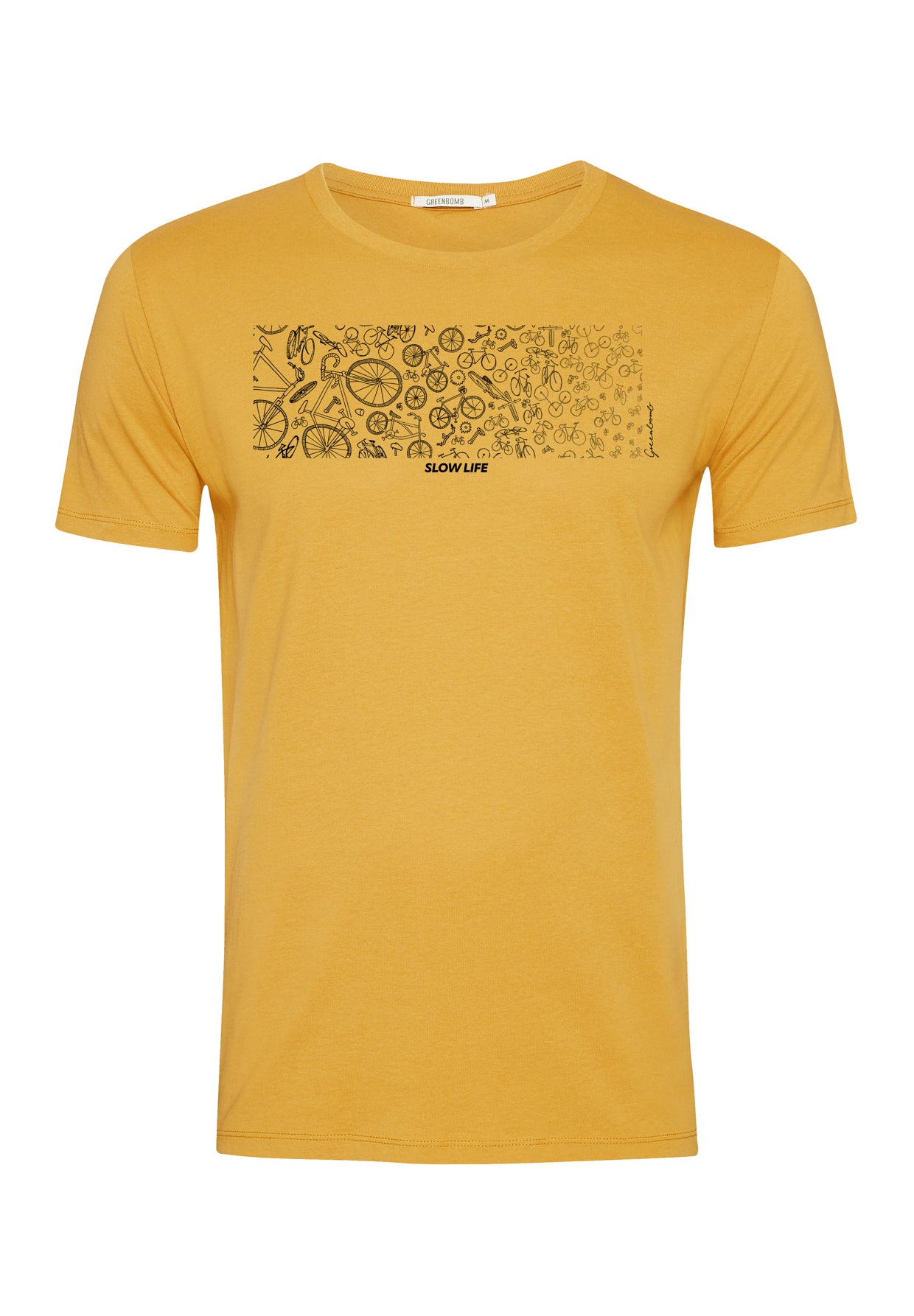 Ochre: Sportliches T-Shirt aus Bio-Baumwolle für Herren [10466]