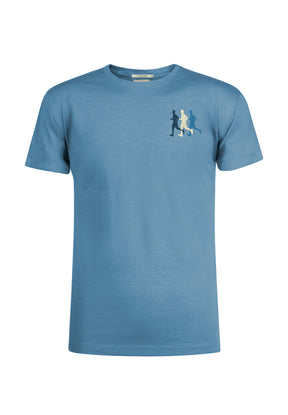 Steelblue: Lässiges T-Shirt aus Bio-Baumwoll Mix für Herren [10535]