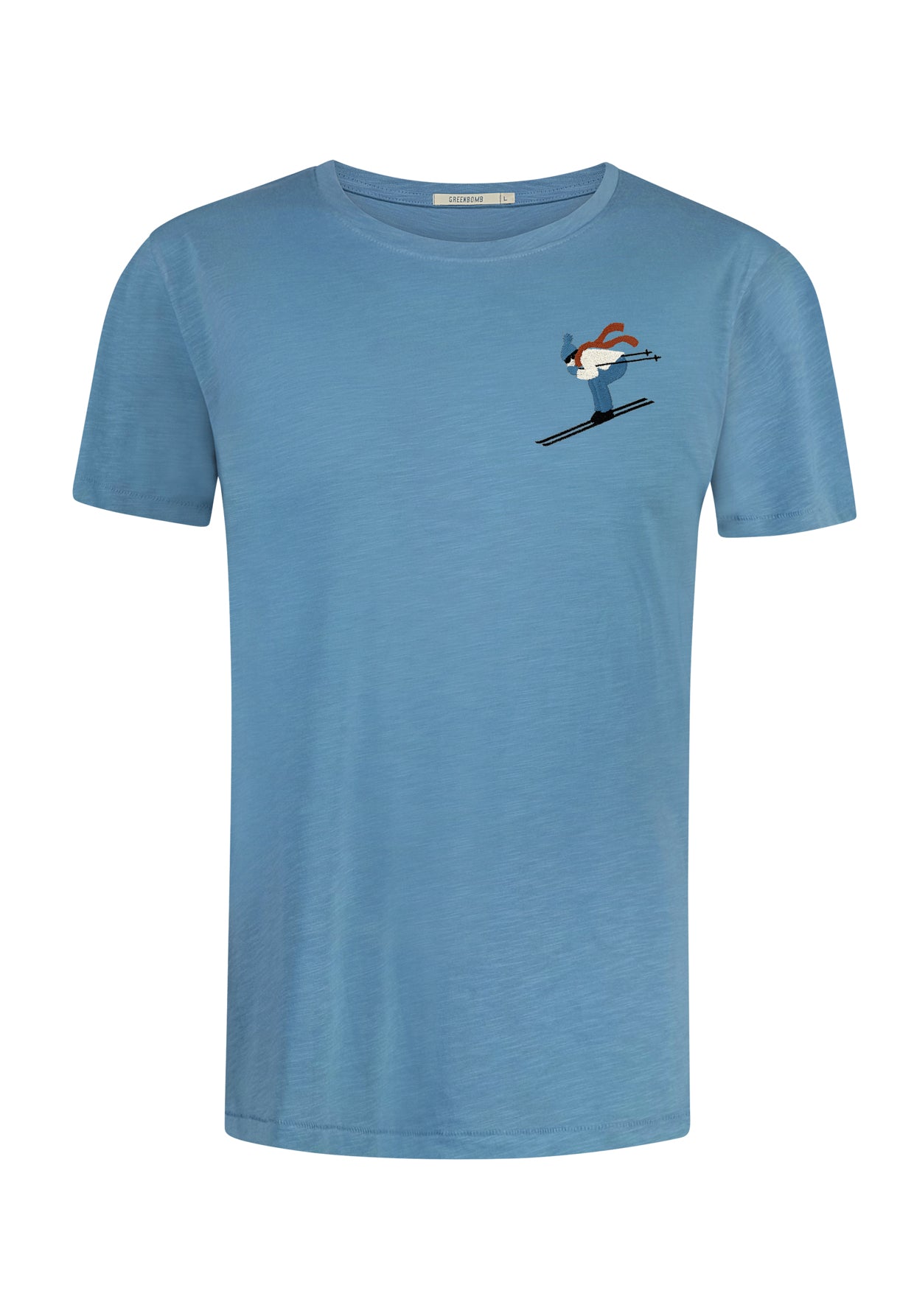 Steelblue: Sportliches T-Shirt aus Bio-Baumwolle für Herren [10559]