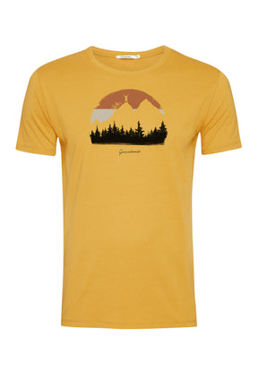 Gelb:  Sportliches T-Shirt aus Bio-Baumwolle für Herren [10604]