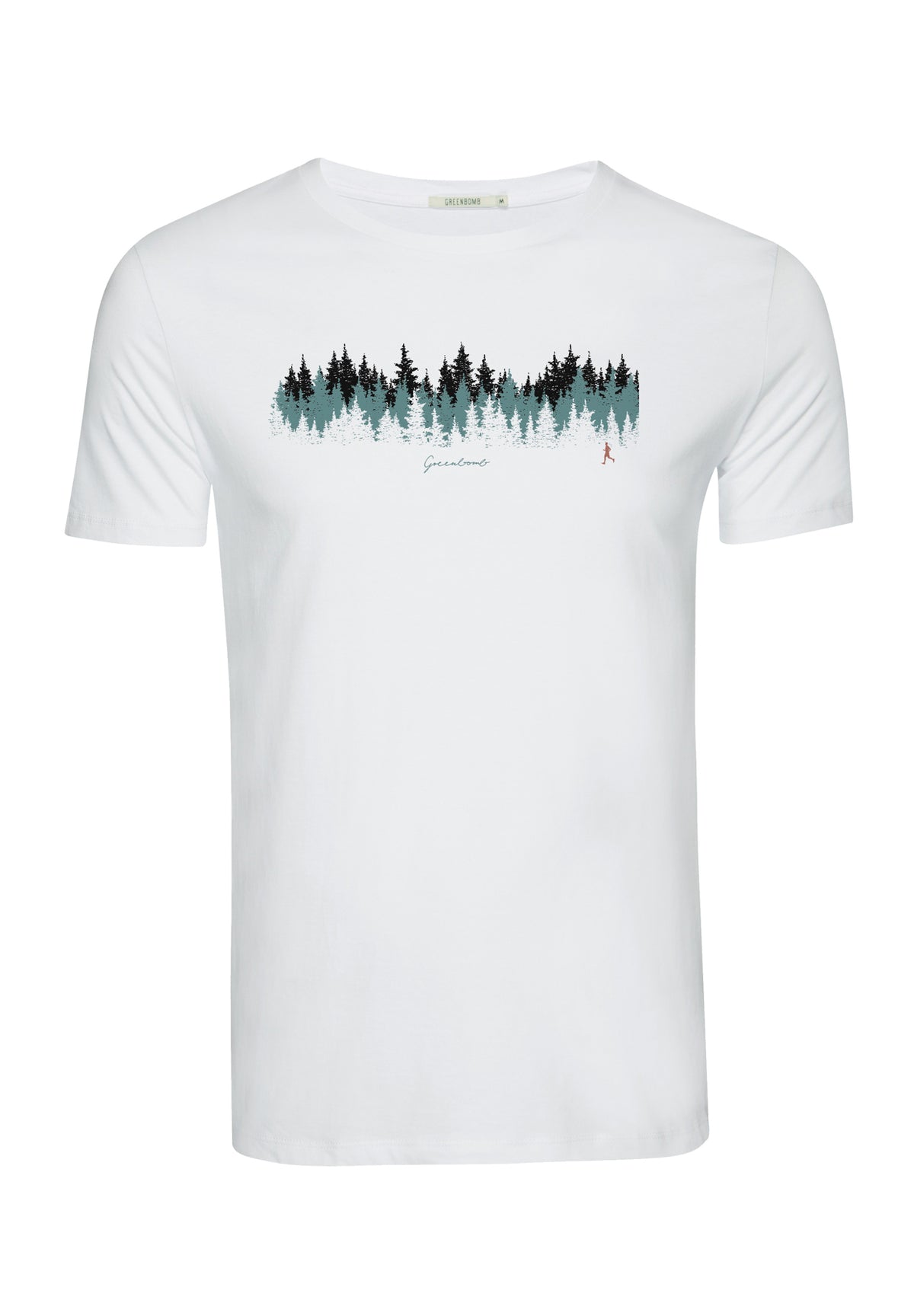 White: Sportliches T-Shirt aus Bio-Baumwolle für Herren [10625]