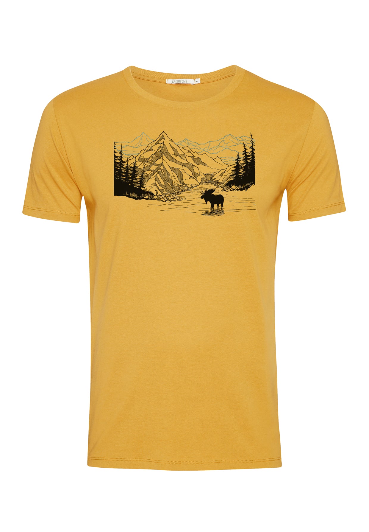 Ochre: Sportliches T-Shirt aus Bio-Baumwolle für Herren [10694]