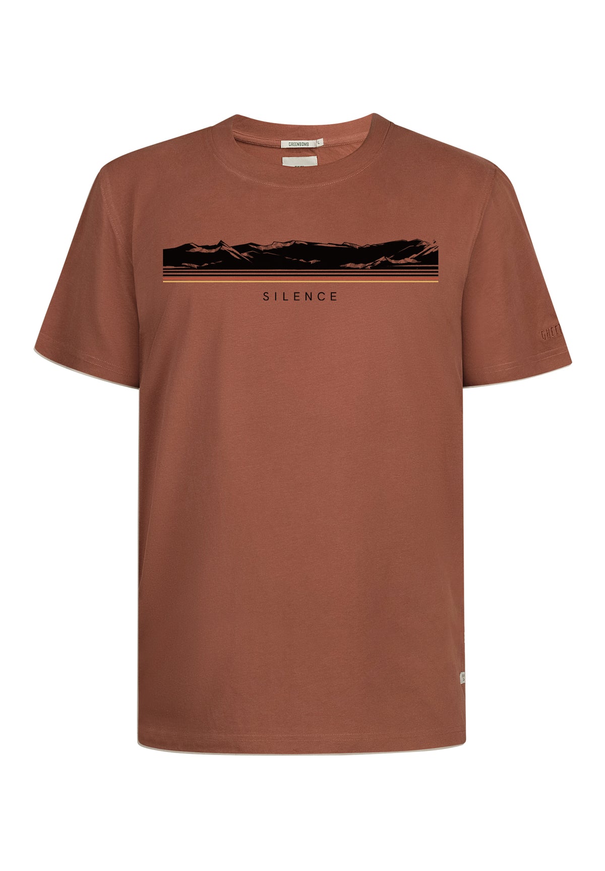 Nutmeg: Lässiges Oversize-T-Shirt aus Bio-Baumwolle für Herren [10736]