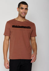 Nutmeg: Lässiges T-Shirt aus Bio-Baumwolle für Herren [10740]