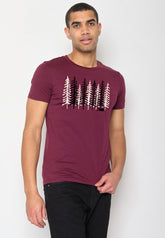 Velvet Rain: Sportliches T-Shirt aus Bio-Baumwolle für Herren [10814]