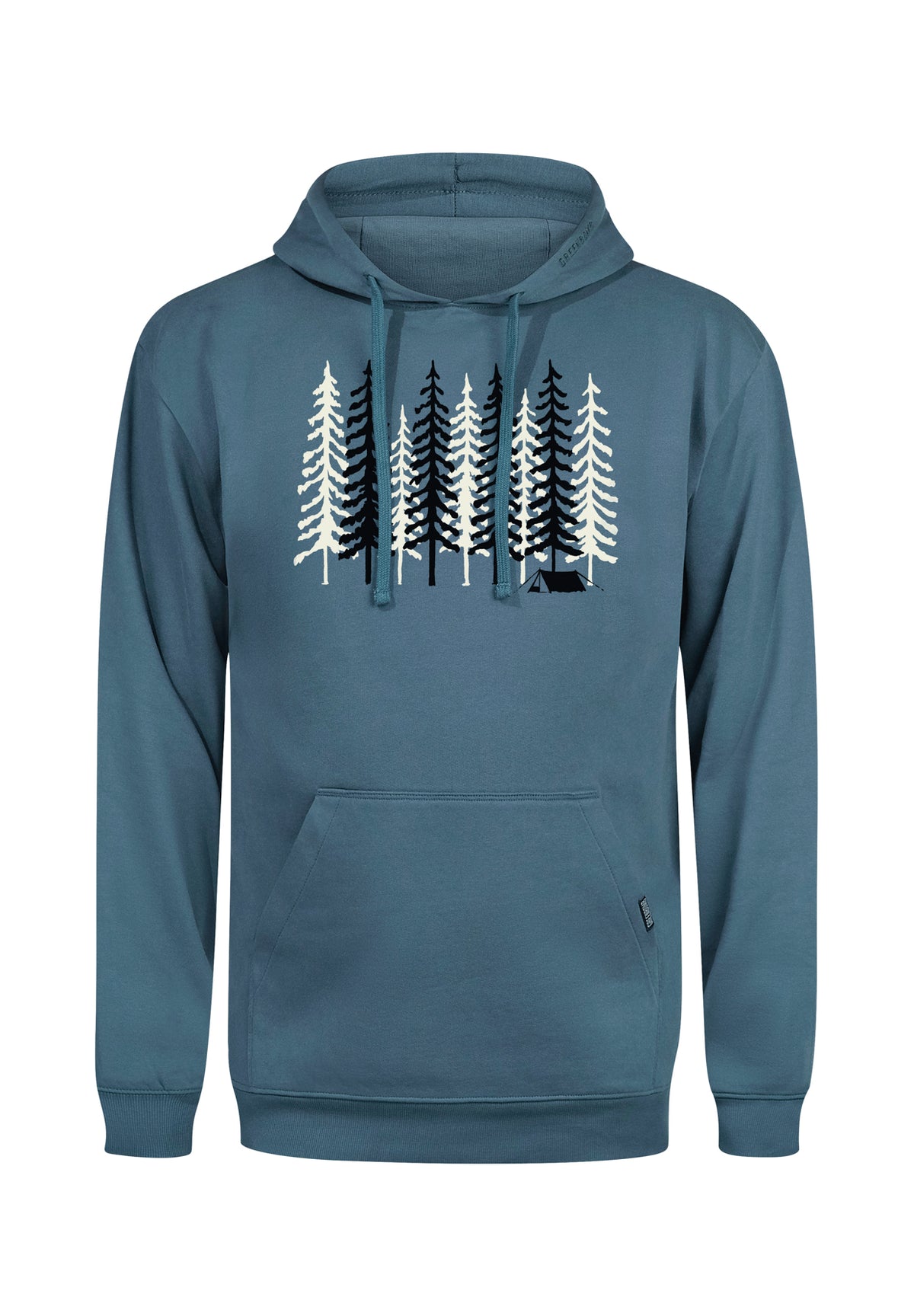 Blue Stone: Gemütlicher Hoodie aus Bio-Baumwolle für Herren [10815]