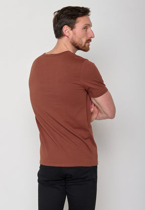 Nutmeg: Lässiges T-Shirt aus Bio-Baumwolle für Herren [10863]