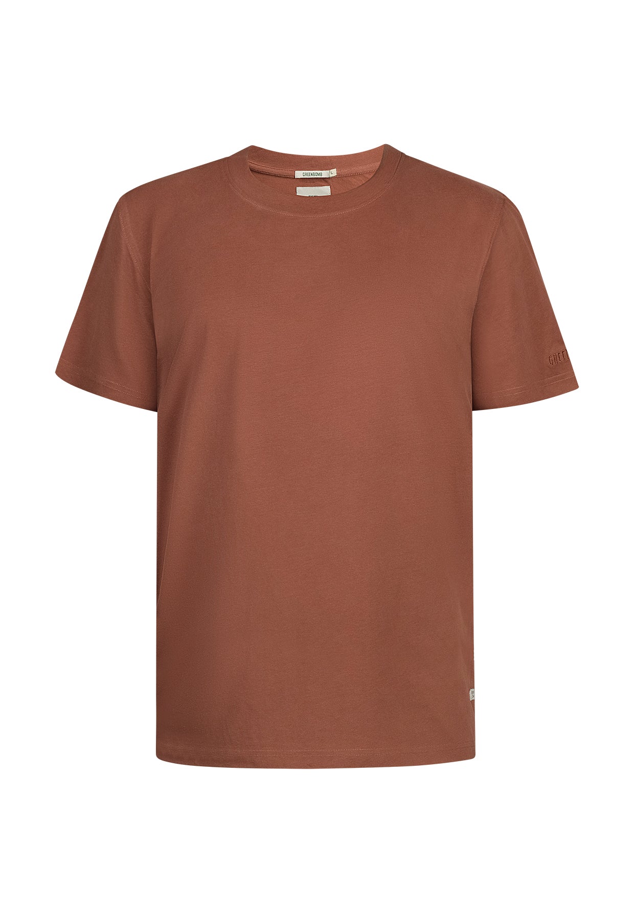 Nutmeg: Lässiges Oversize-T-Shirt aus Bio-Baumwolle für Herren [10916]