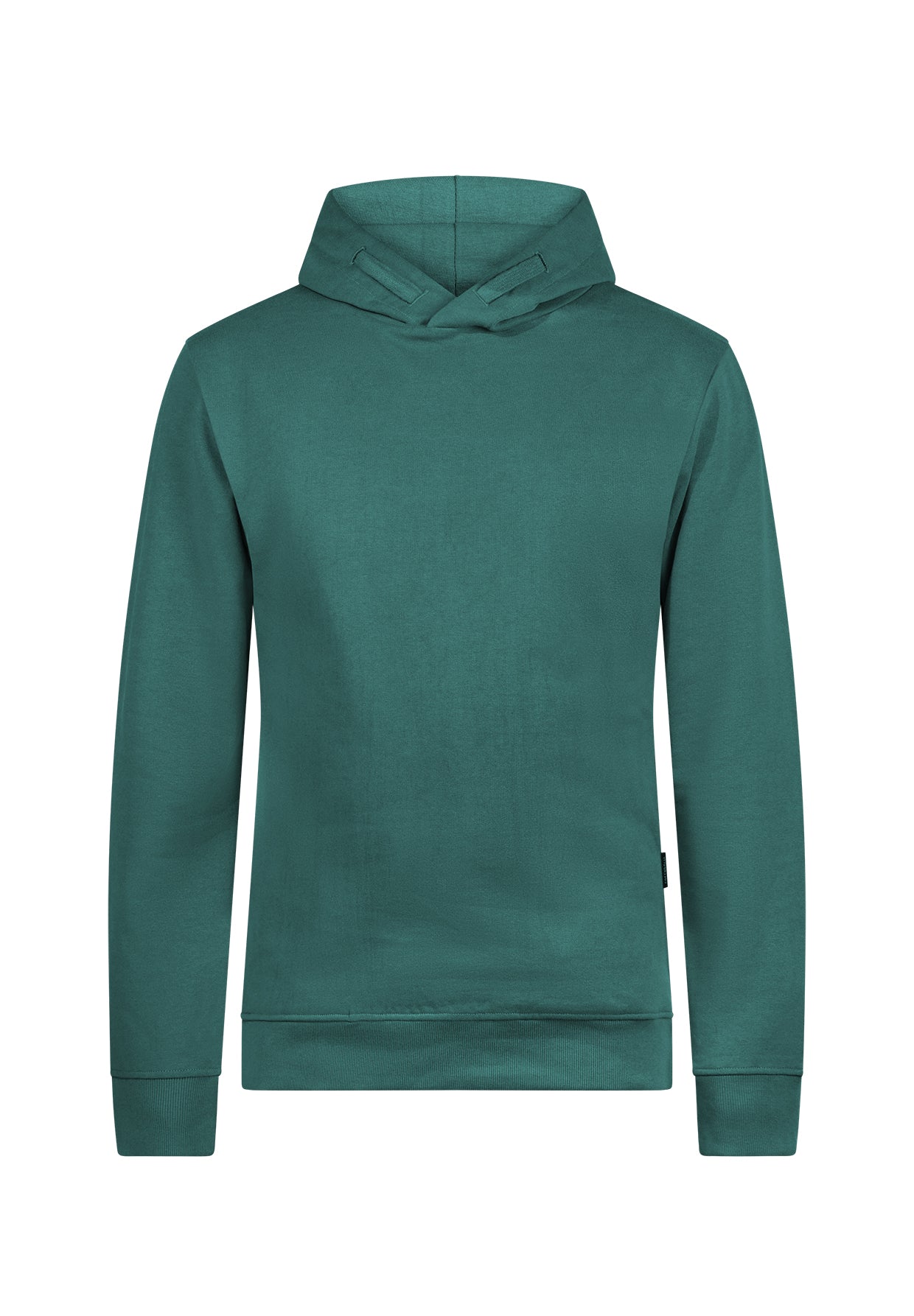Jungle Green: Kuschliger Hoodie aus Bio-Baumwolle für Herren [11092]