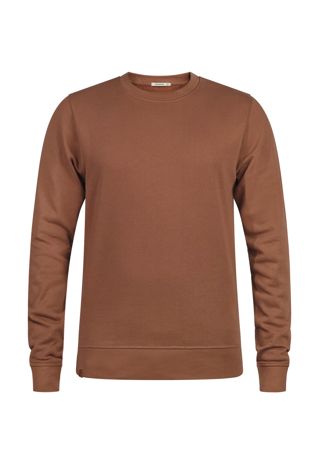 Wood Bark: Gemütliches Sweatshirt aus Bio-Baumwolle für Herren [11122]