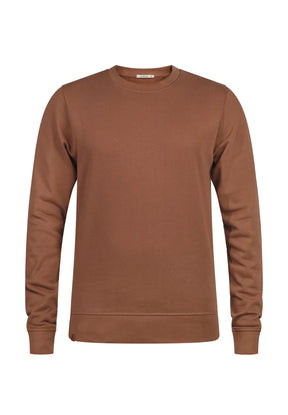 Wood Bark: Gemütliches Sweatshirt aus Bio-Baumwolle für Herren [11122]