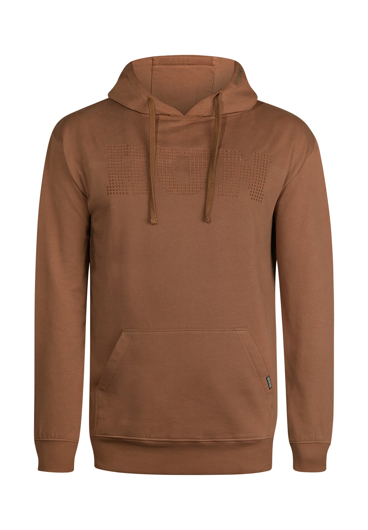 Wood Bark: Gemütlicher Hoodie aus Bio-Baumwolle für Herren [11163]
