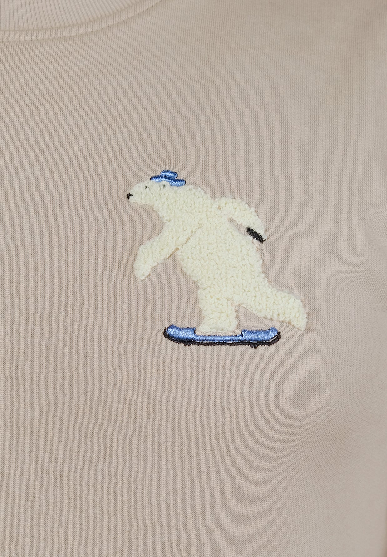Latte: Gemütliches Sweatshirt aus Bio-Baumwolle für Herren [11172]