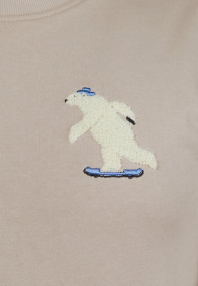 Latte: Gemütliches Sweatshirt aus Bio-Baumwolle für Herren [11172]