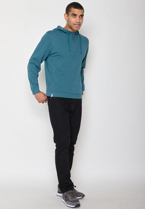 Blue Stone: Lässiger Half-Zip aus Bio-Baumwolle für Herren [11198]