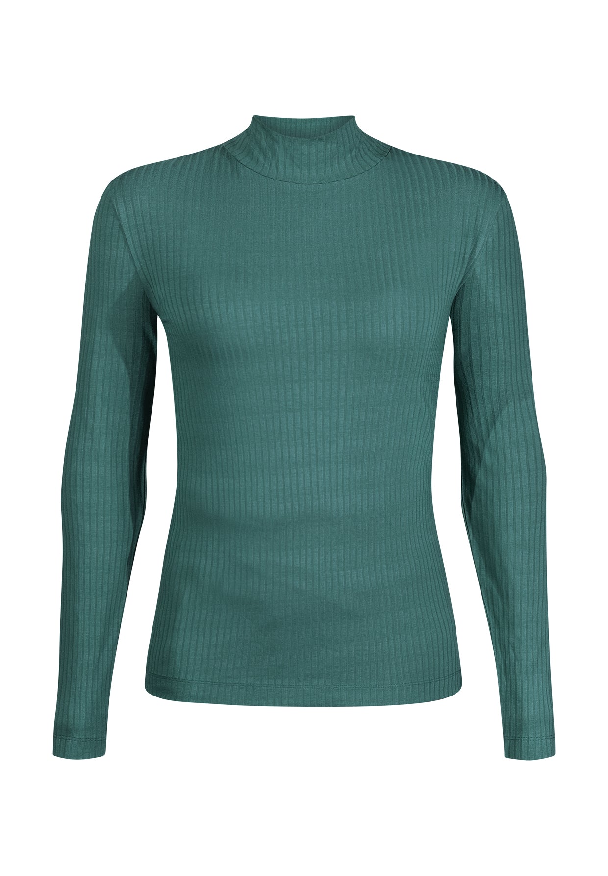 Jungle Green: Lässiges Longsleeve aus LENZING™ TENCEL™ Mix für Damen [11462]