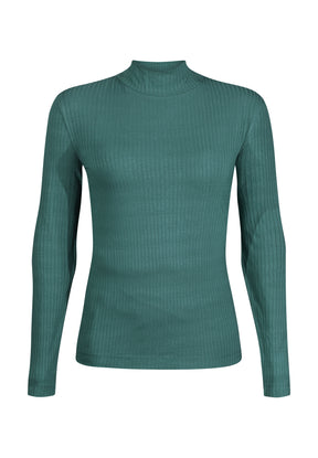 Jungle Green: Lässiges Longsleeve aus LENZING™ TENCEL™ Mix für Damen [11462]