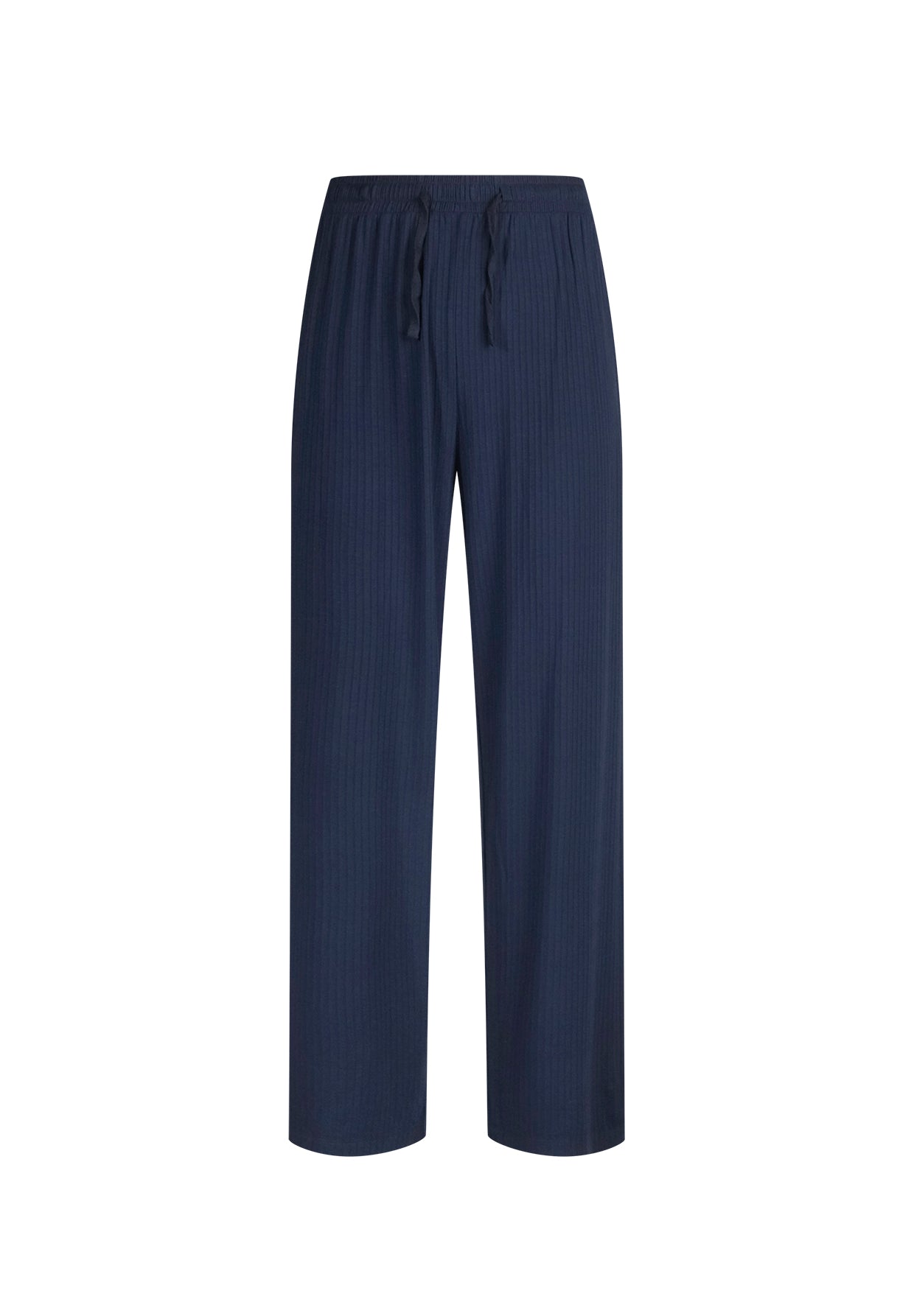 Navy: Elegante Hose aus LENZING™ Tencel™ für Damen [11494]