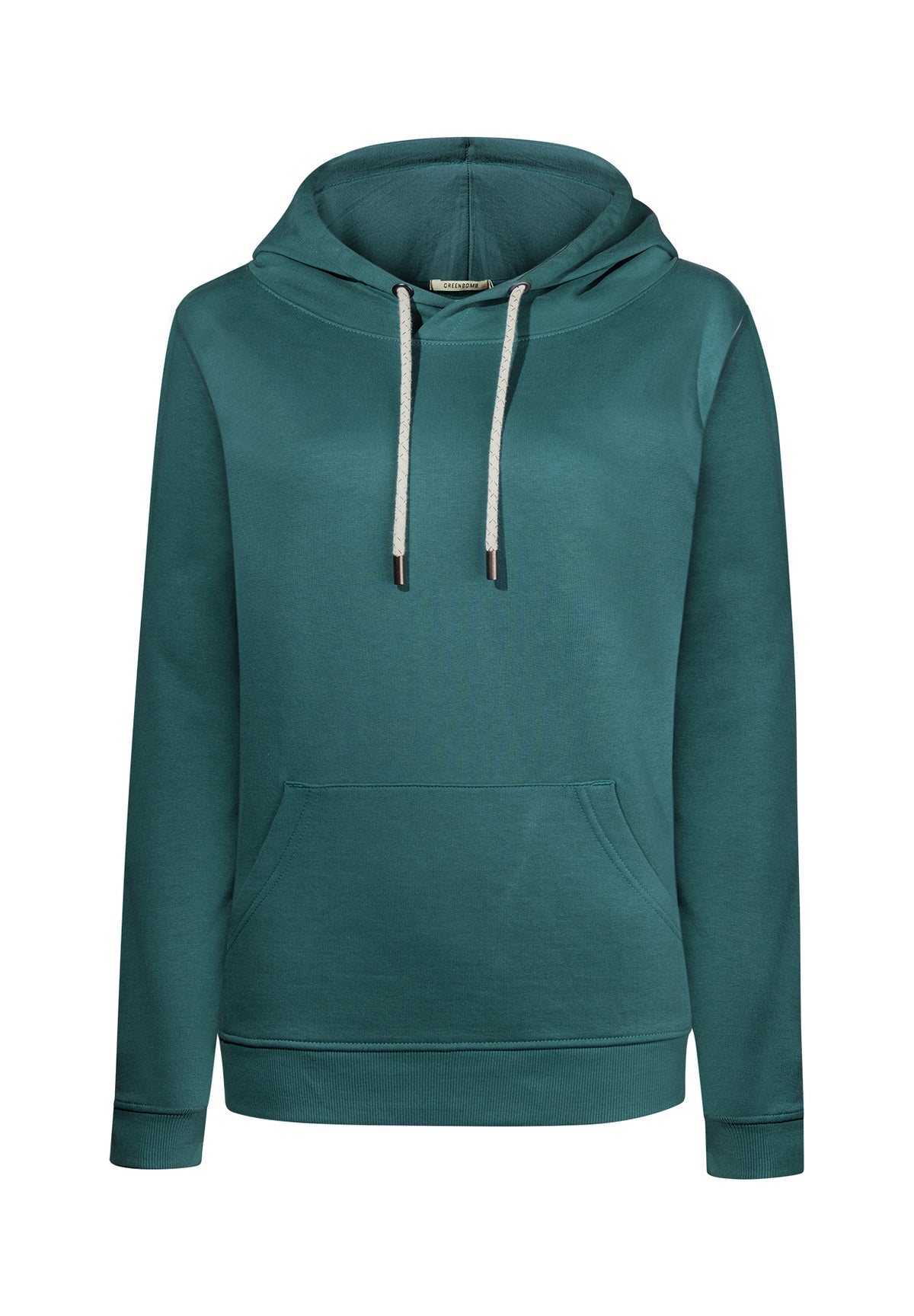 Grün:  Gemütlicher Hoodie aus Bio-Baumwolle für Damen [11652]