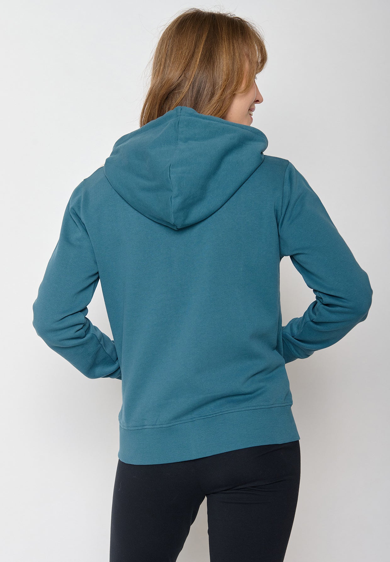 Blue Stone: Gemütliche Zipjacke aus Bio-Baumwolle für Damen [11668]