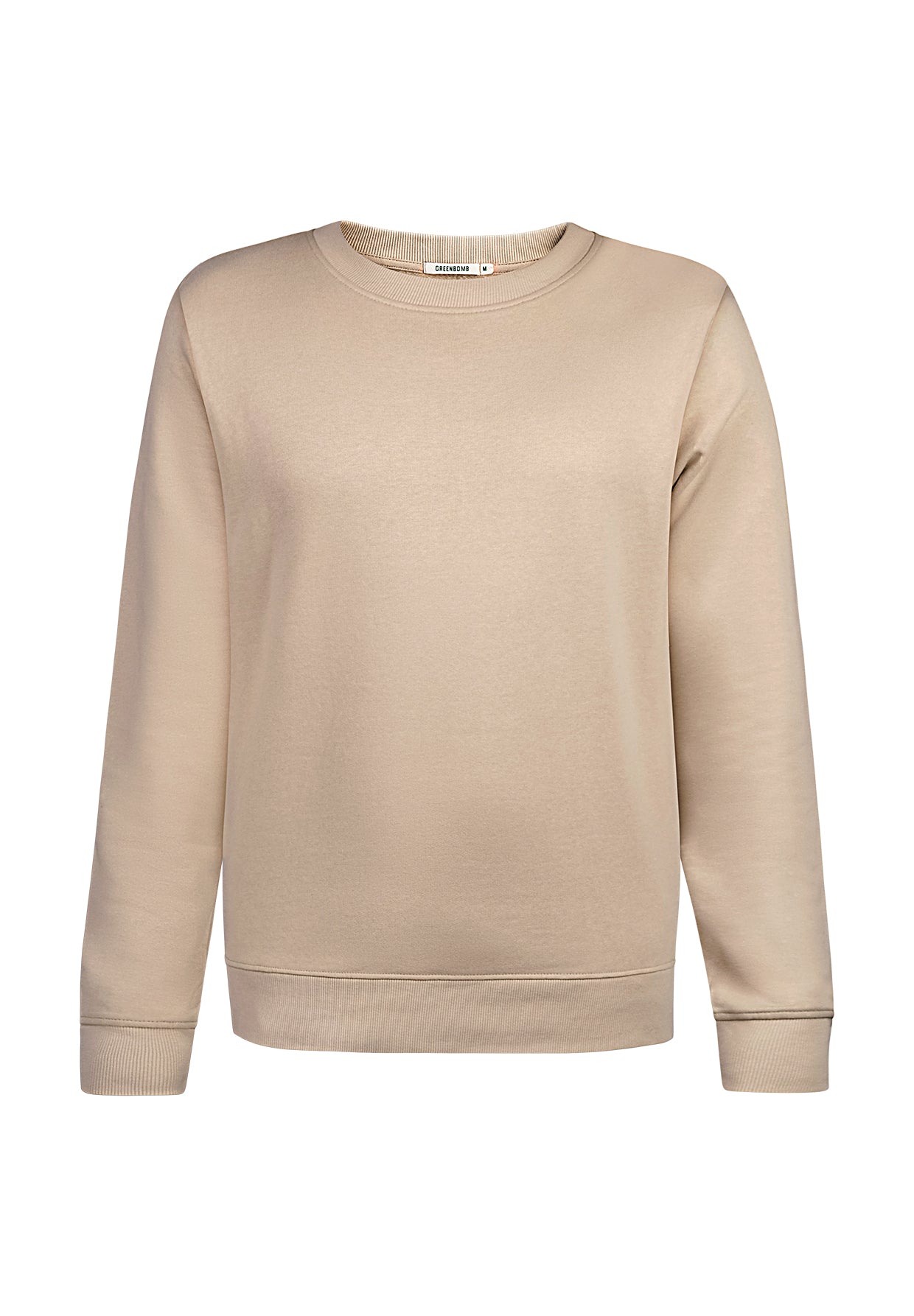 Braun:  Gemütliches Sweatshirt aus Bio-Baumwolle für Damen [11670]