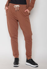 Wood Bark: Gemütliche Jogginghose aus Bio-Baumwolle für Damen [11685]