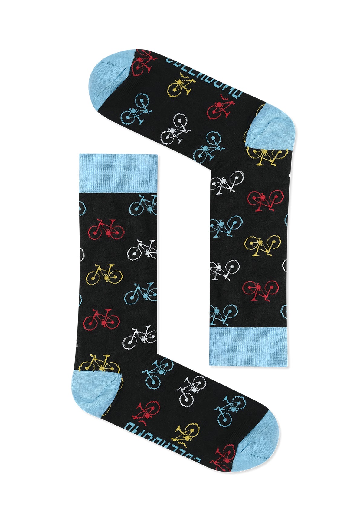 Schwarz:  Lässige Socken aus Bio-Baumwoll Mix für Unisex [11737]