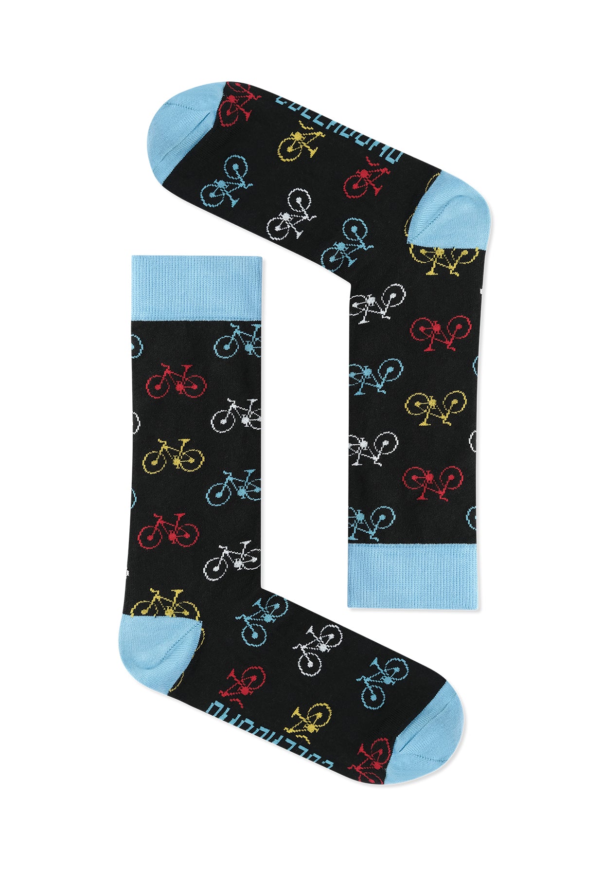 Schwarz:  Lässige Socken aus Bio-Baumwoll Mix für Unisex [11737]