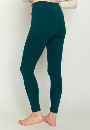 Deep Sea Blue: Sportliche Leggings aus Bio-Baumwolle für Damen [15379]