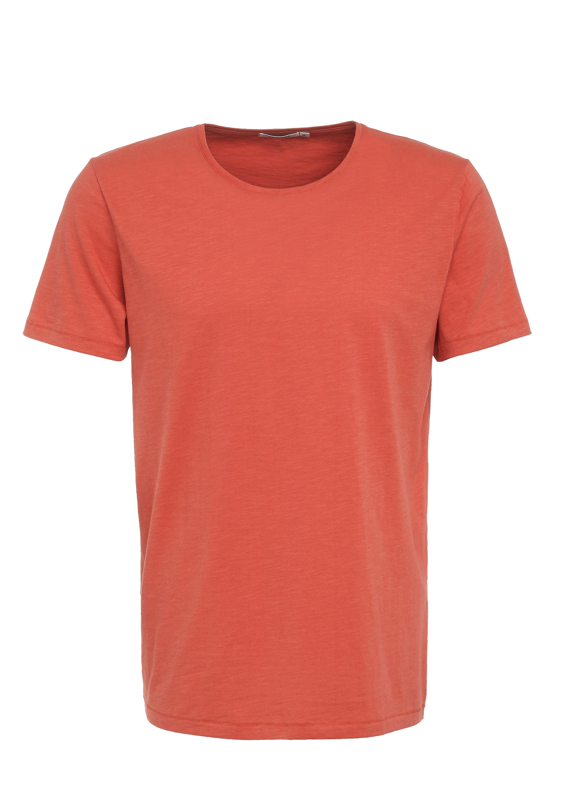 Sun Red: Lässiges T-Shirt aus Bio-Baumwolle für Herren [157]