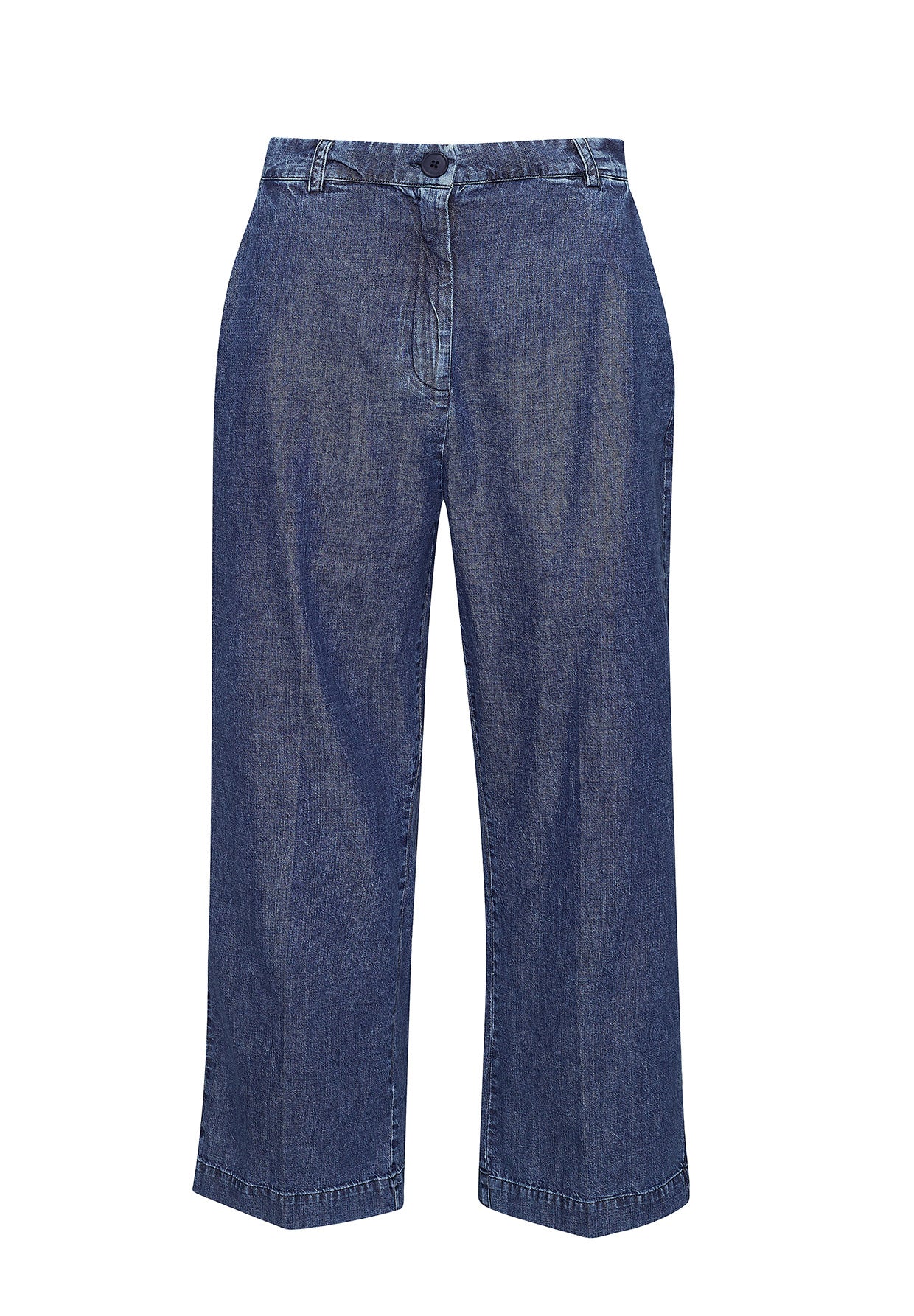 Light Denim: Lässige Hose in Retro-Chic für Damen [15889]