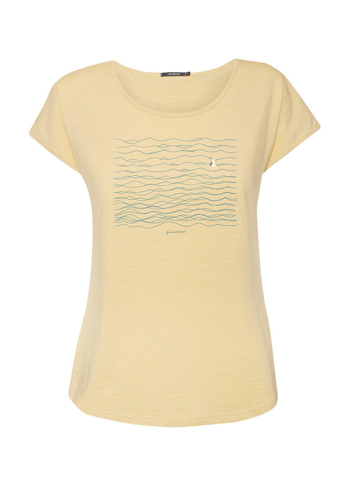 Lemon: Lässiges T-Shirt aus Bio-Baumwolle für Damen [15989]