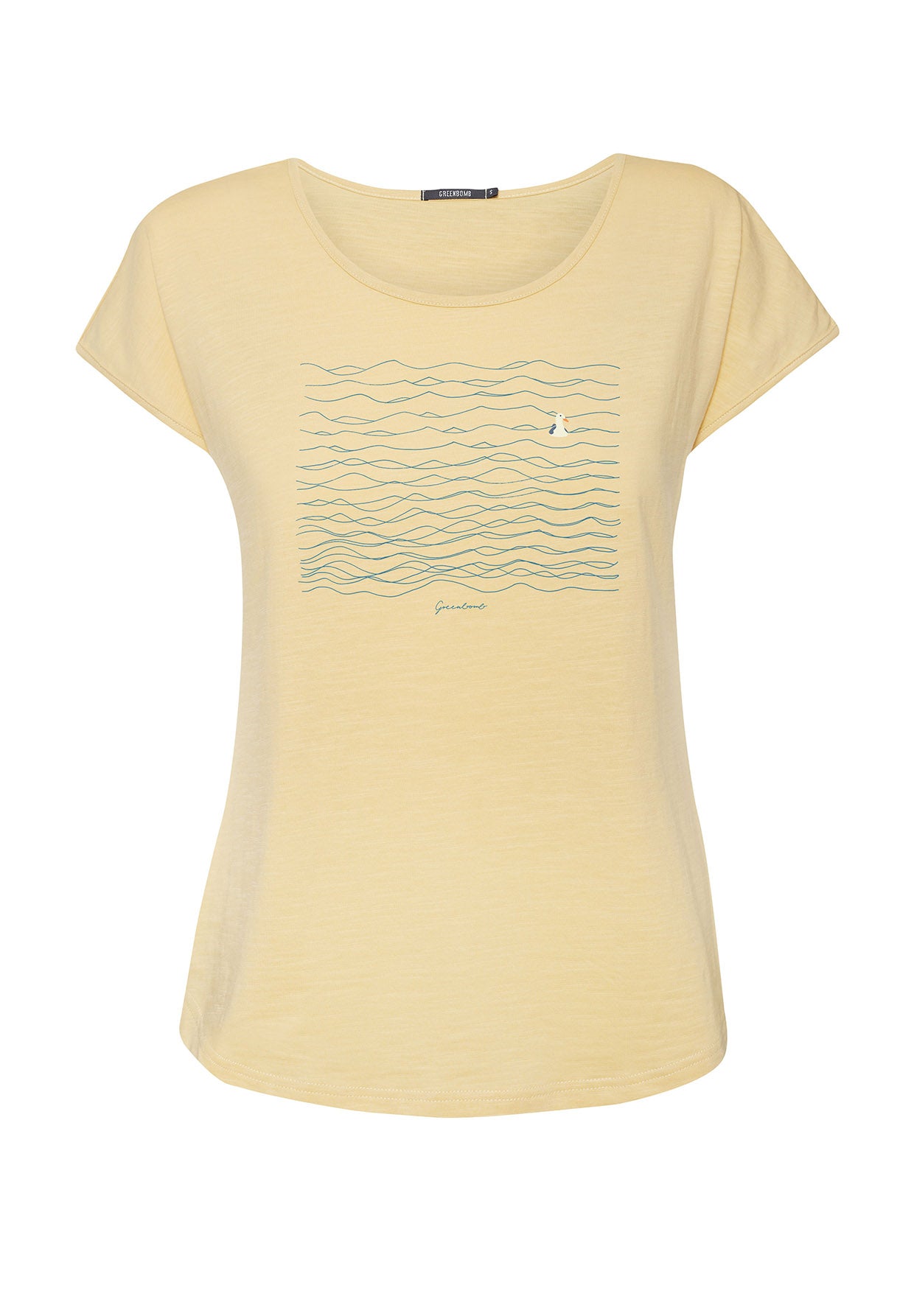 Lemon: Lässiges T-Shirt aus Bio-Baumwolle für Damen [15989]