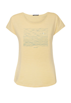 Lemon: Lässiges T-Shirt aus Bio-Baumwolle für Damen [15989]